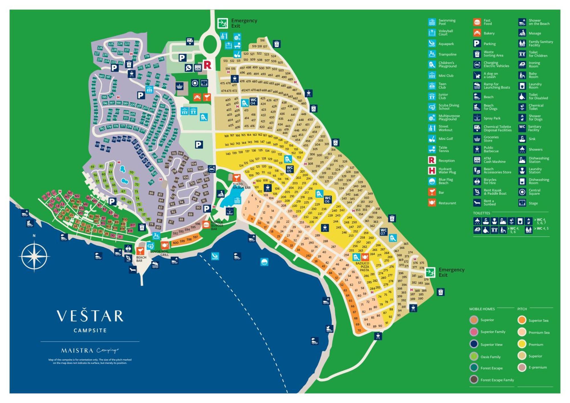 Maistra Camping Vestar Pitches Ровінь Екстер'єр фото